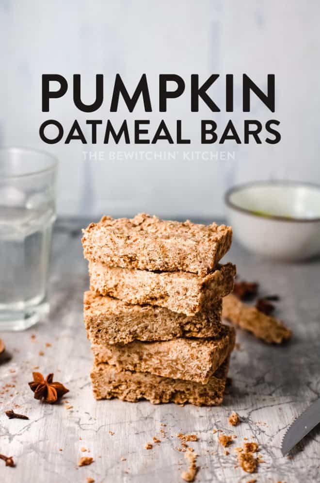 pumpkin oatmeal bars