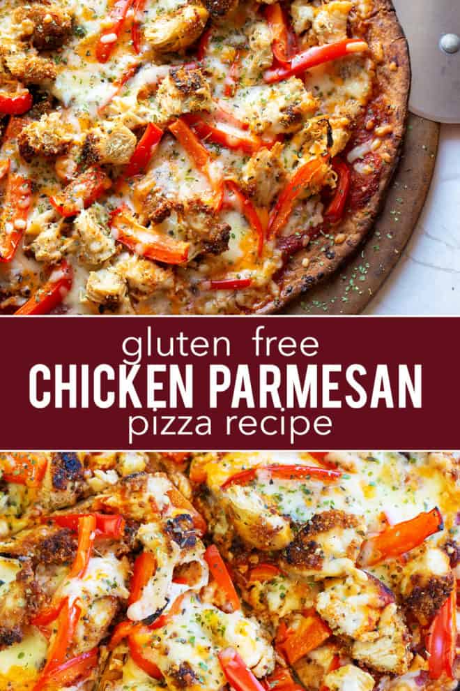 gluten free chicken parmesan pizza recipe