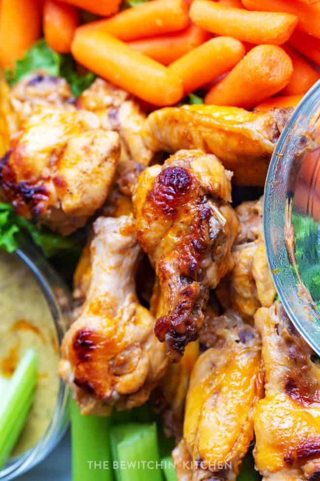 easy hot wings in the instant pot 
