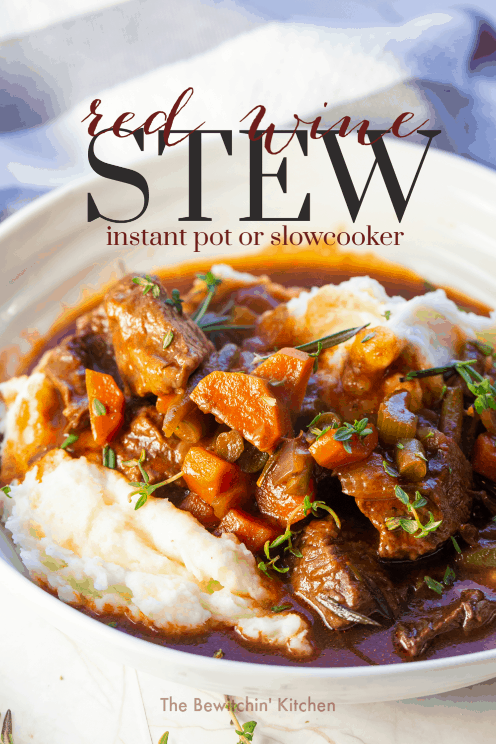 Slow Cooker Beef Stew with Merlot