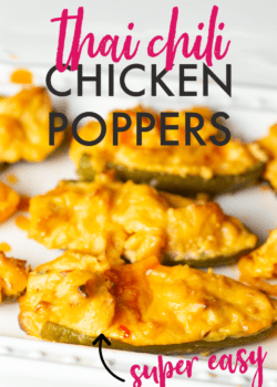 thai chili chicken poppers