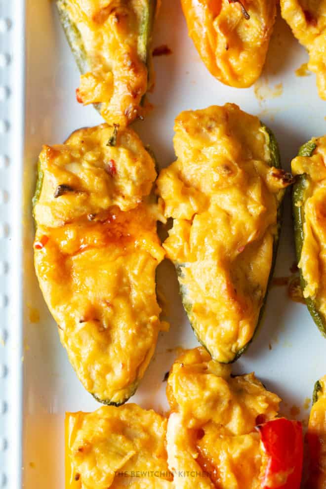 sweet chili stuffed jalapeno peppers