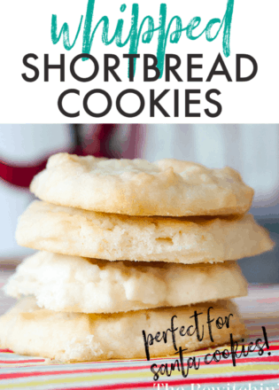 whipped shortbread cookies recipe