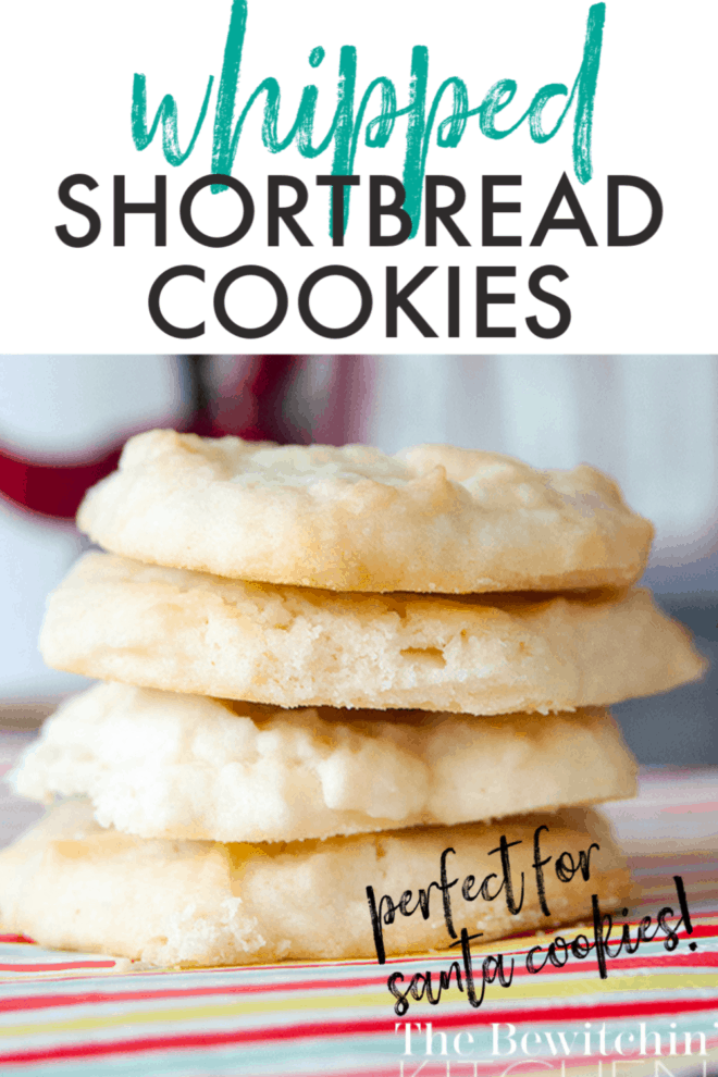 whipped shortbread cookies recipe