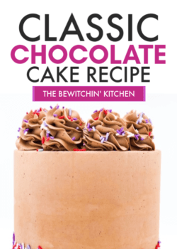 chocolate cake recipe from scratch