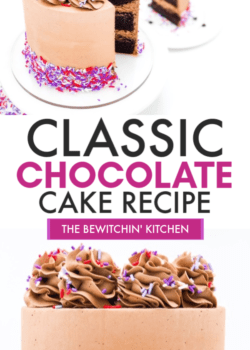 fudgy chocolate cake recipe