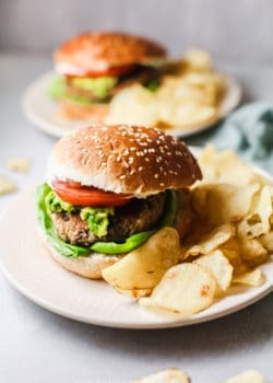 black bean burgers