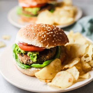 black bean burgers