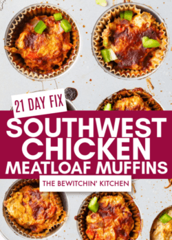 21 Day Fix Chicken Meatloaf Muffins