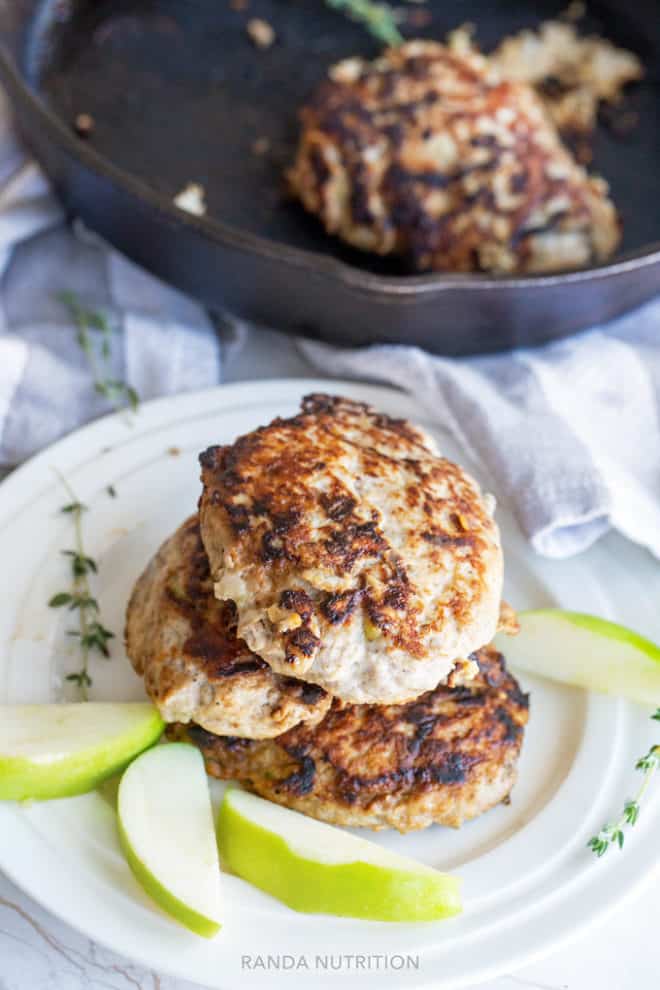 healthy chicken breakfast sausage