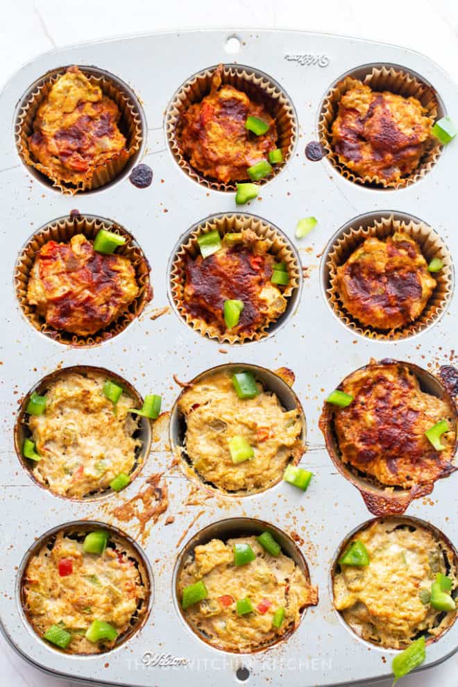 Southwestern Meatloaf Muffins