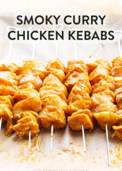 curry chicken kebabs recipe