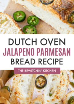 Easy Dutch Oven Jalapeno Parmesan Bread Recipe