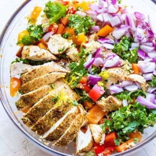 greek chicken salad recipe