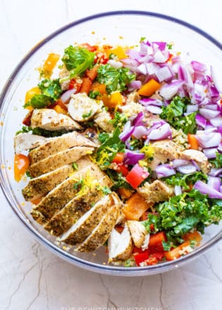greek chicken salad recipe