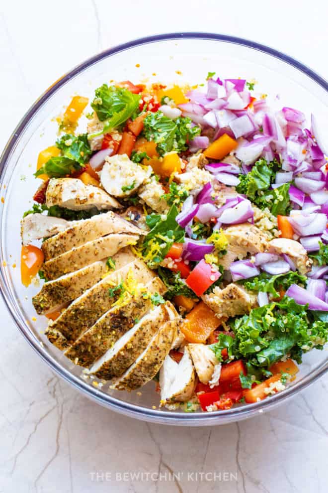 greek chicken salad recipe