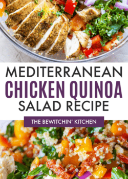 Mediterranean Chicken Quinoa Salad