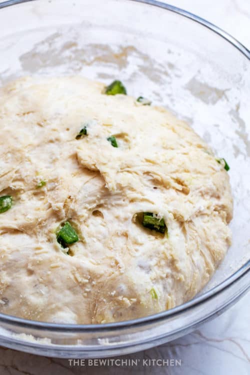 risen jalapeno bread