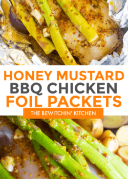 Honey Mustard BBQ Chicken Foil Packets