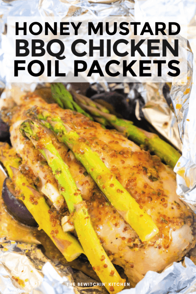 honey mustard bbq chicken foil packets