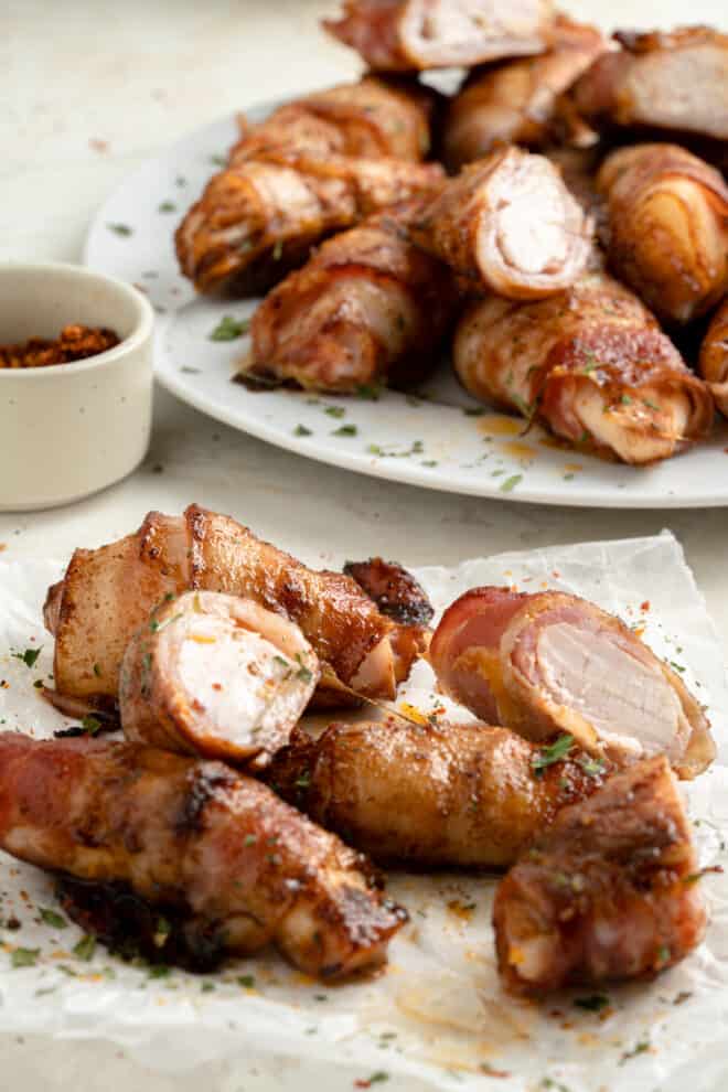 bacon wrapped chicken tenders
