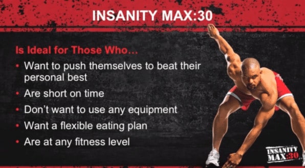 Insanity max checklist