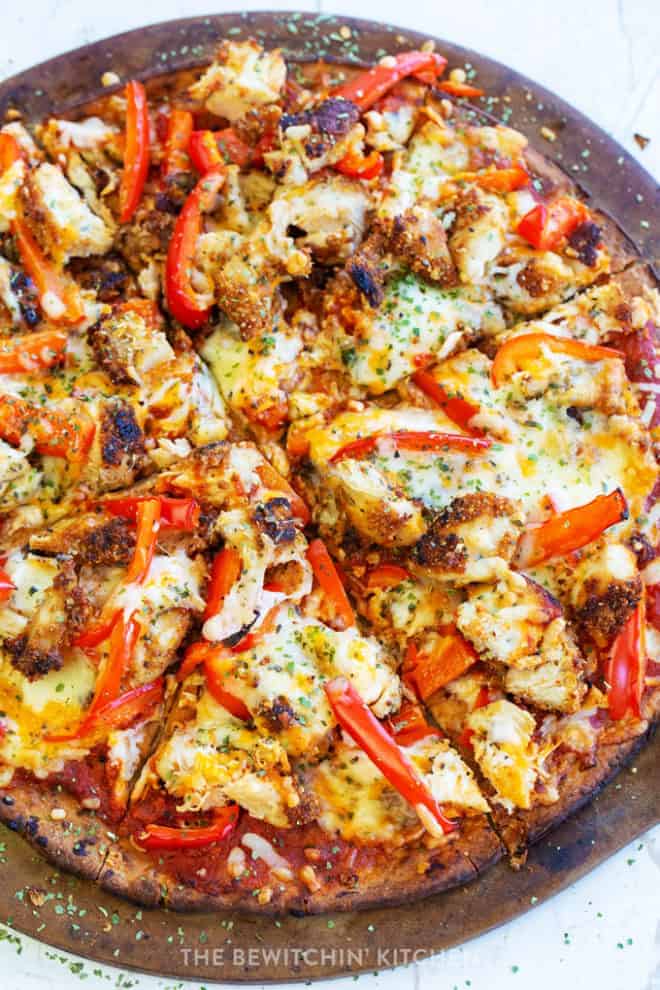 best gluten free pizza with chicken and parm