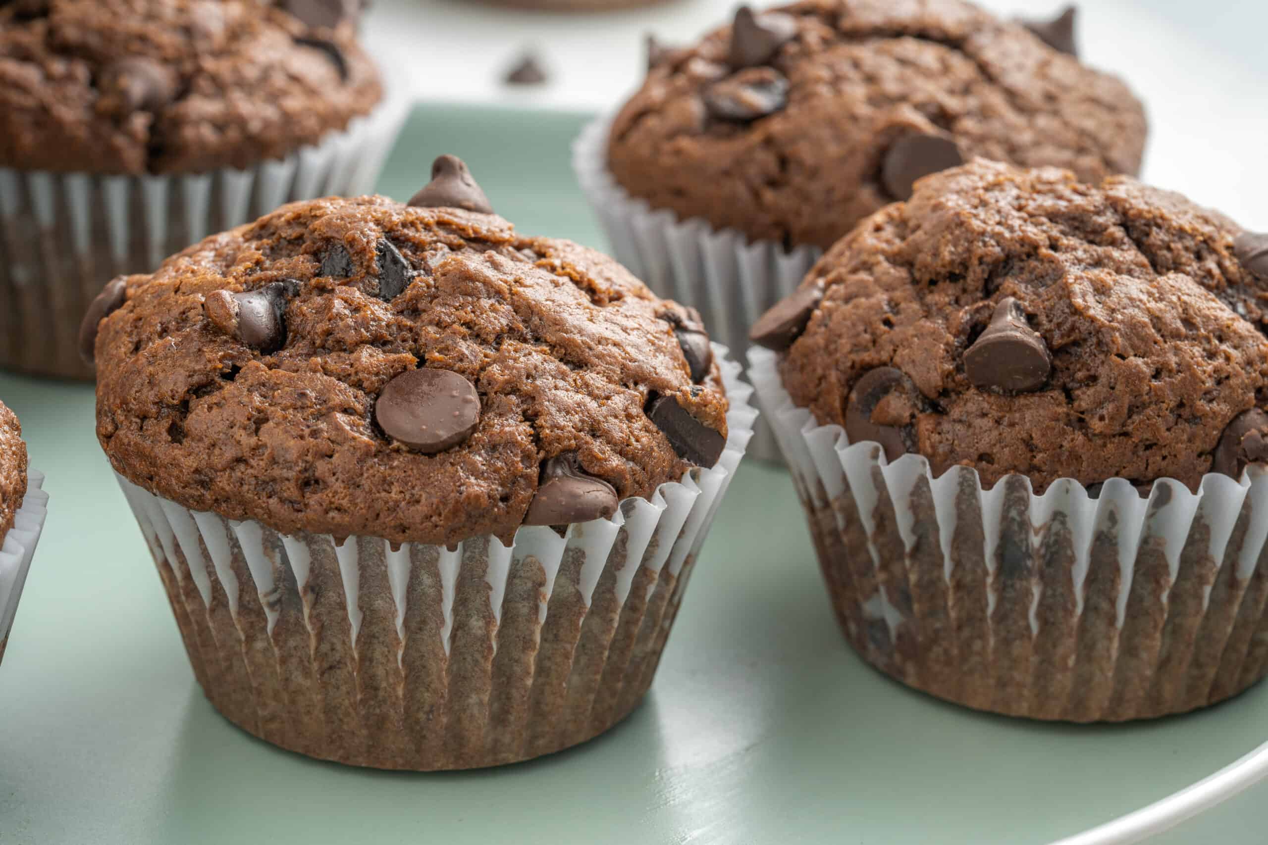 Double chocolate chip muffins

