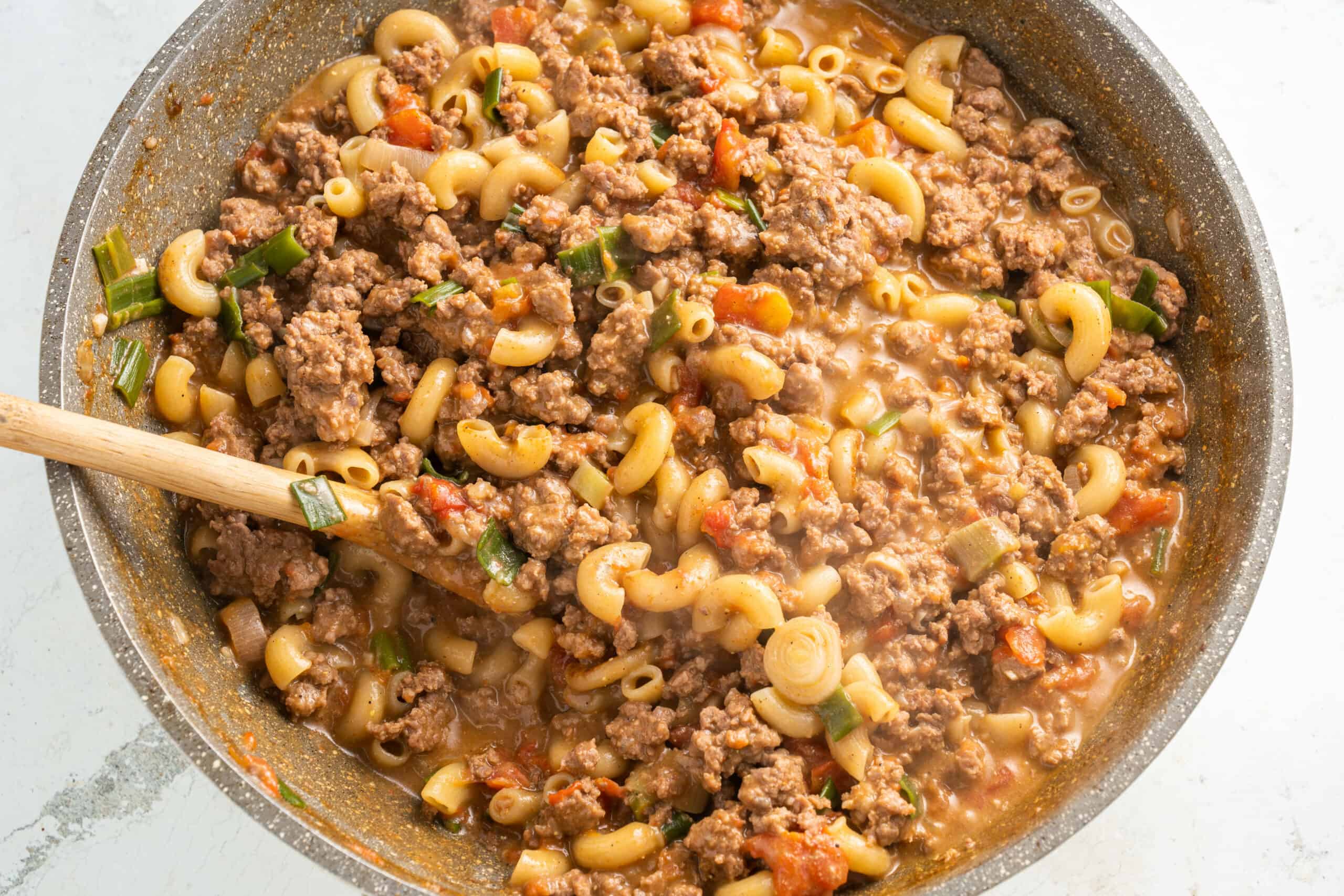 Cooking Cheeseburger Casserole 
