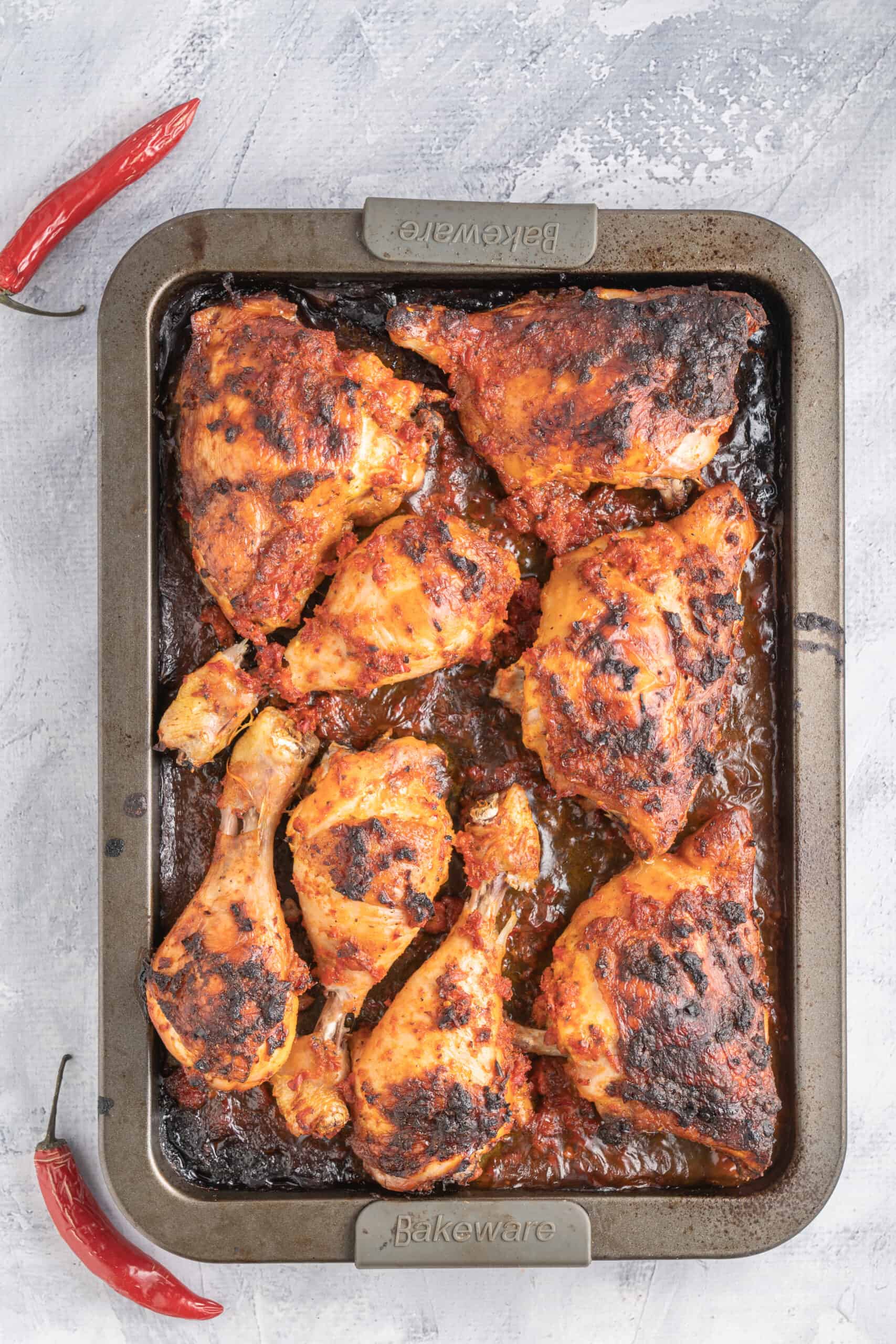 Baking Peri Peri Chicken
