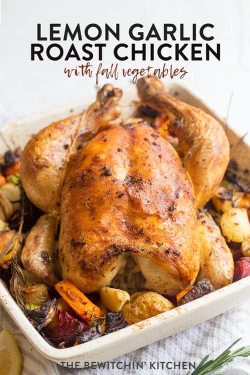 Thanksgiving Chicken Over Roasted Vegetables Recipe