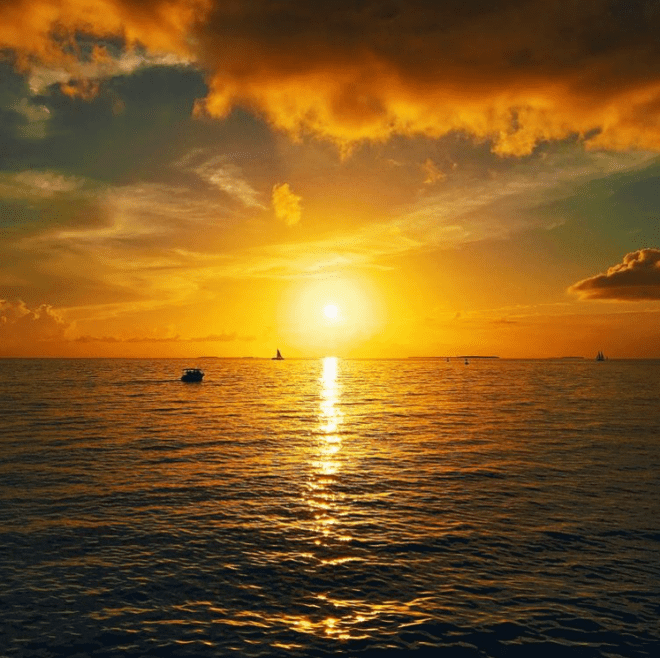 Sunset at Mallory Square Keywest