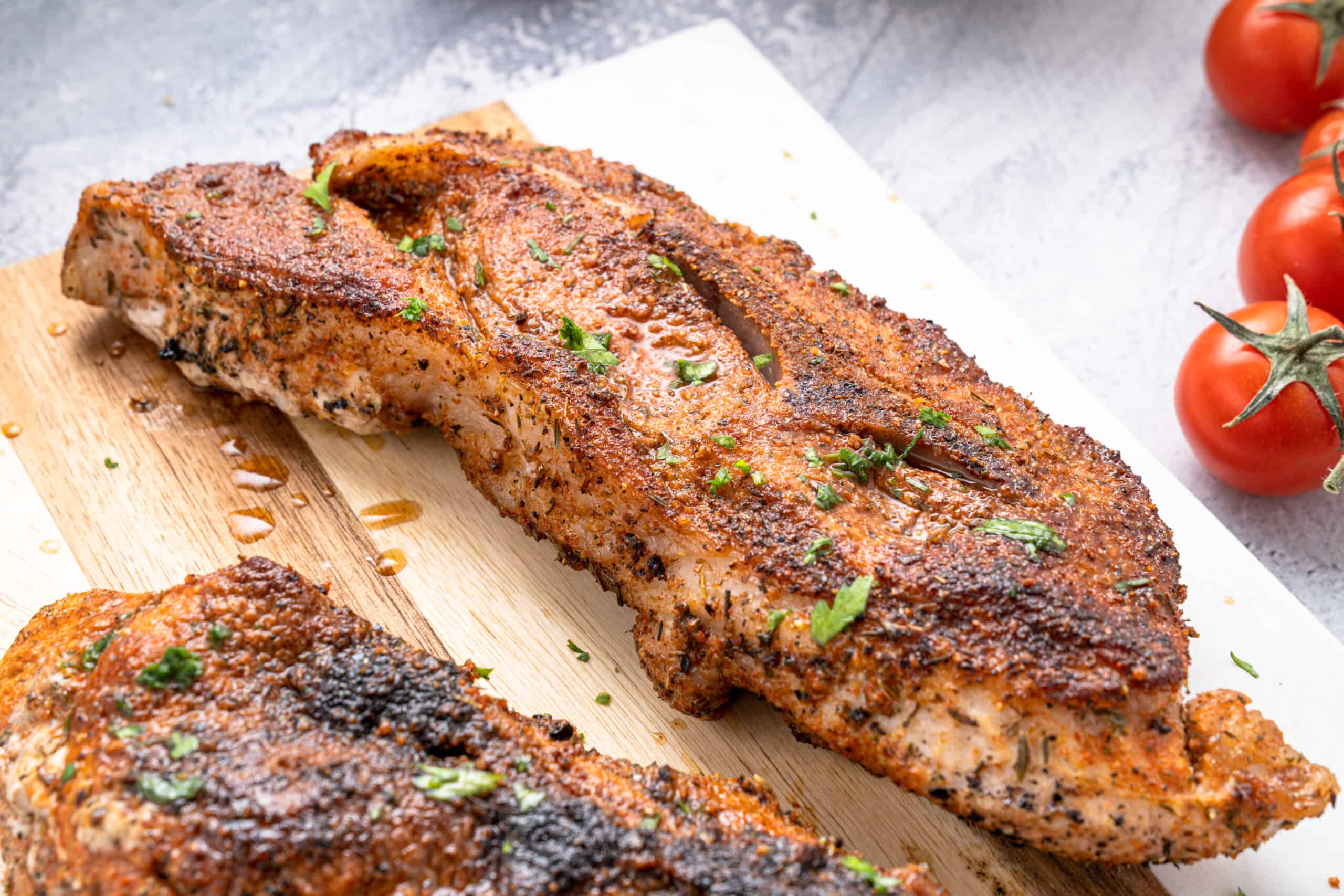 Pan Fried Pork Steak 