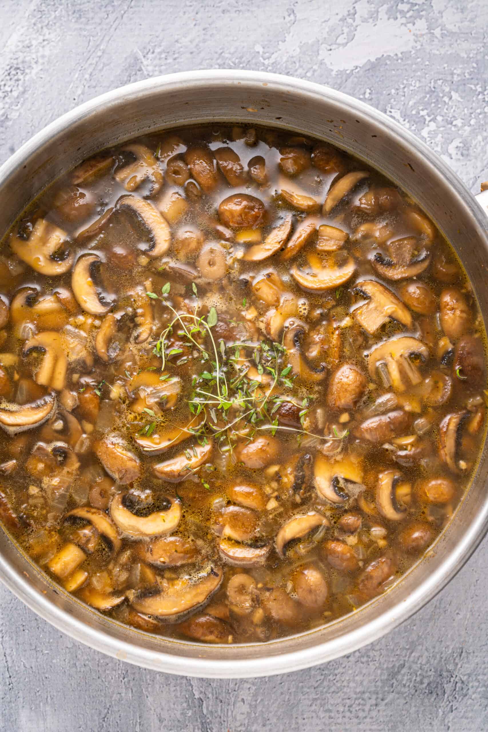 Cooking Mushroom Soup