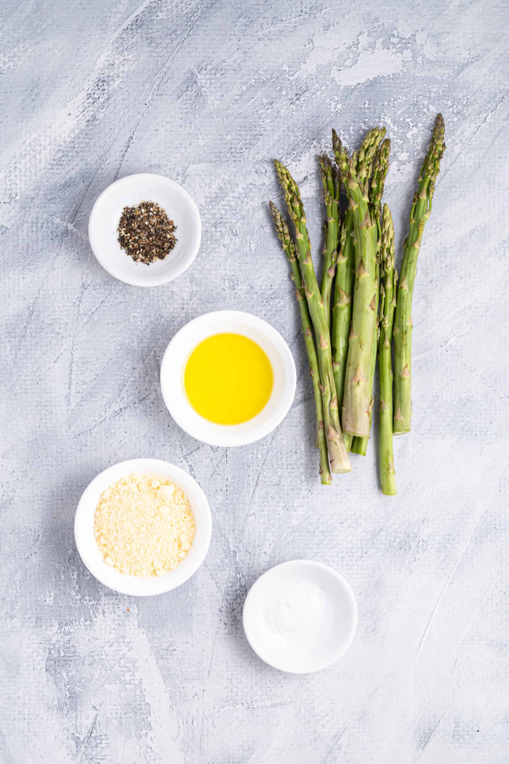 Ingredients to Air Fryer Asparagus