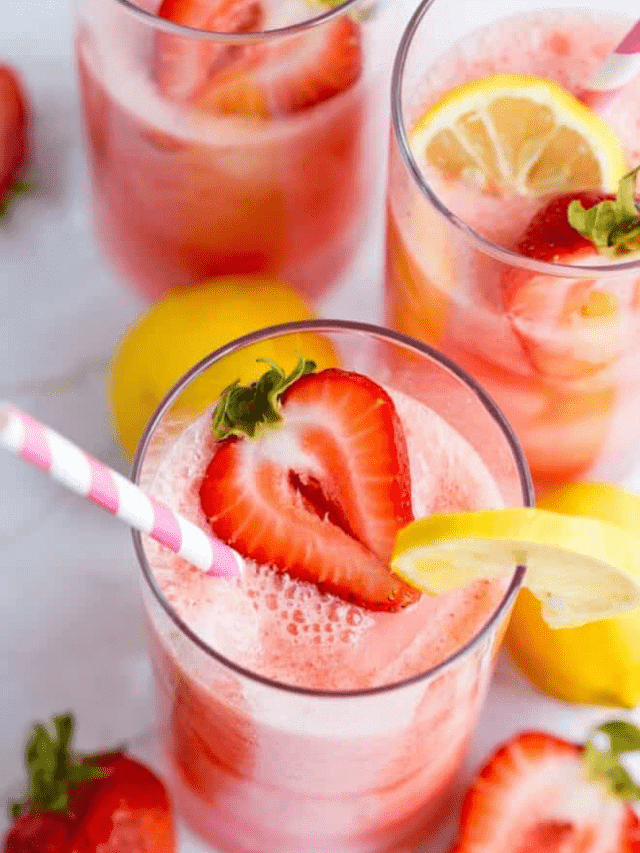 The Sweet and Refreshing Taste of Strawberry Lemonade A Perfect