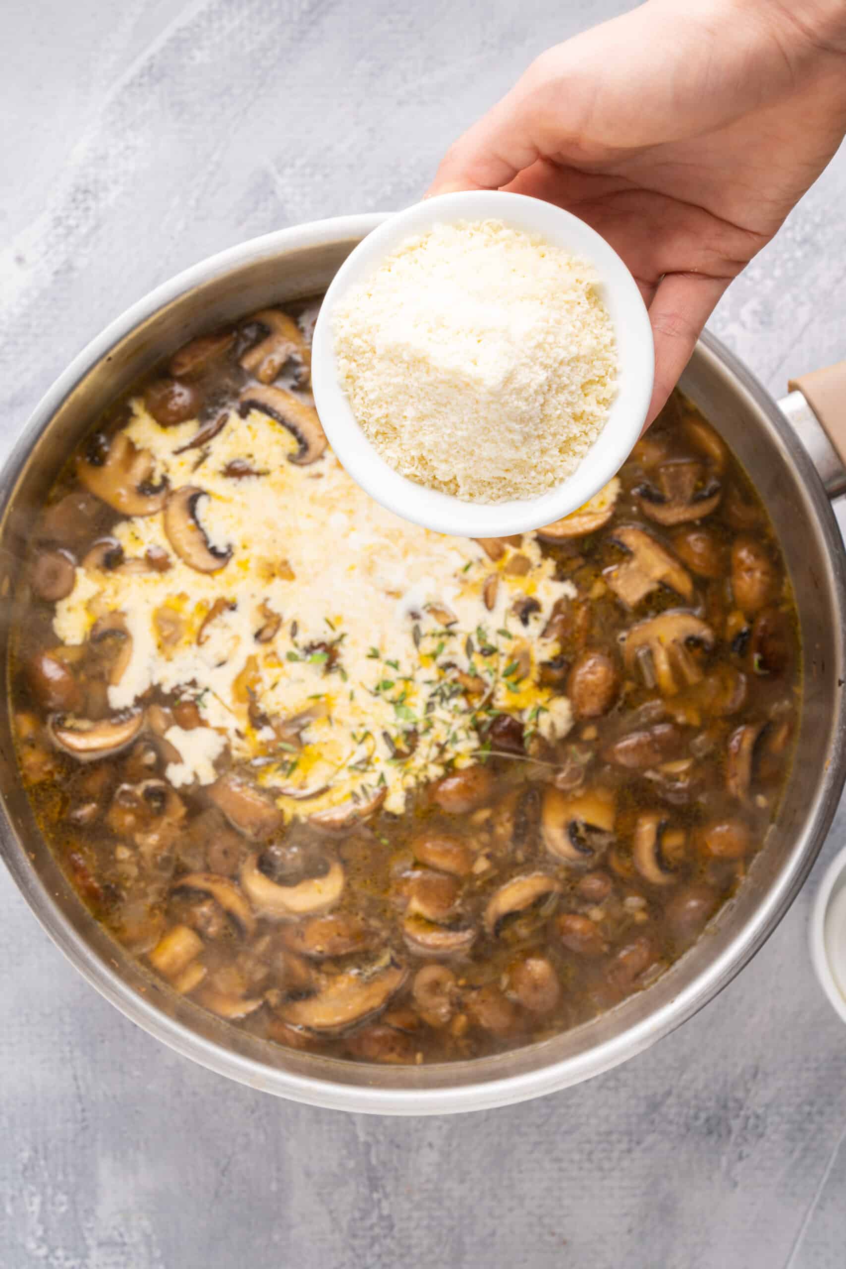 Making Mushroom Soup 