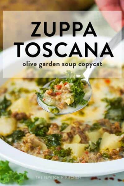 Zuppa Toscana Soup Recipe (Olive Garden Copycat) | The Bewitchin' Kitchen