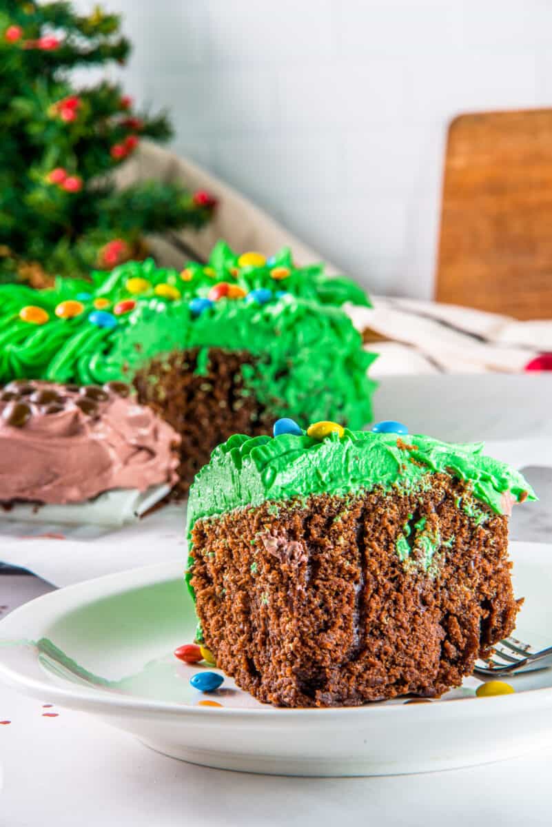 Christmas Tree Cake