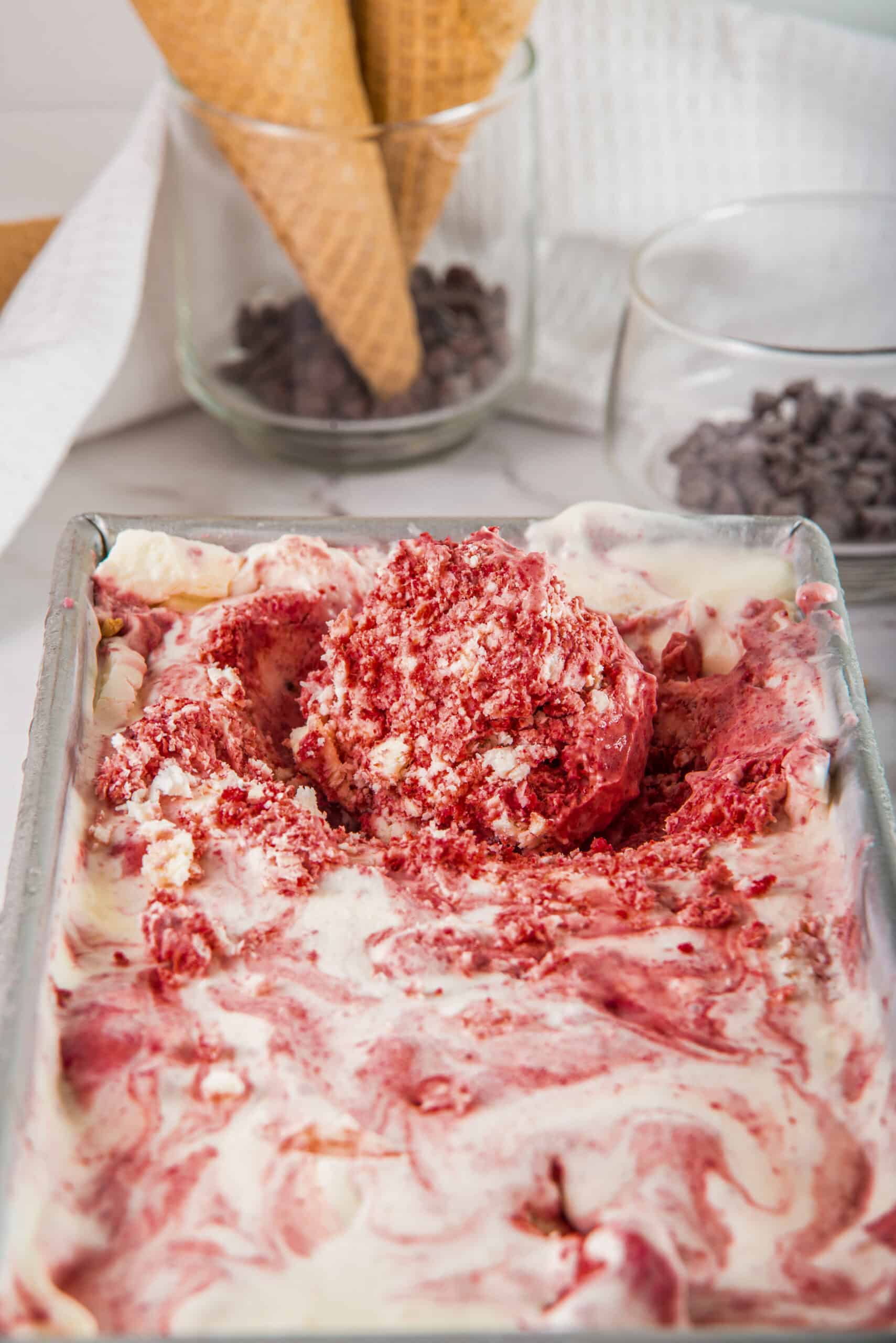 how to make red Velvet Ice Cream