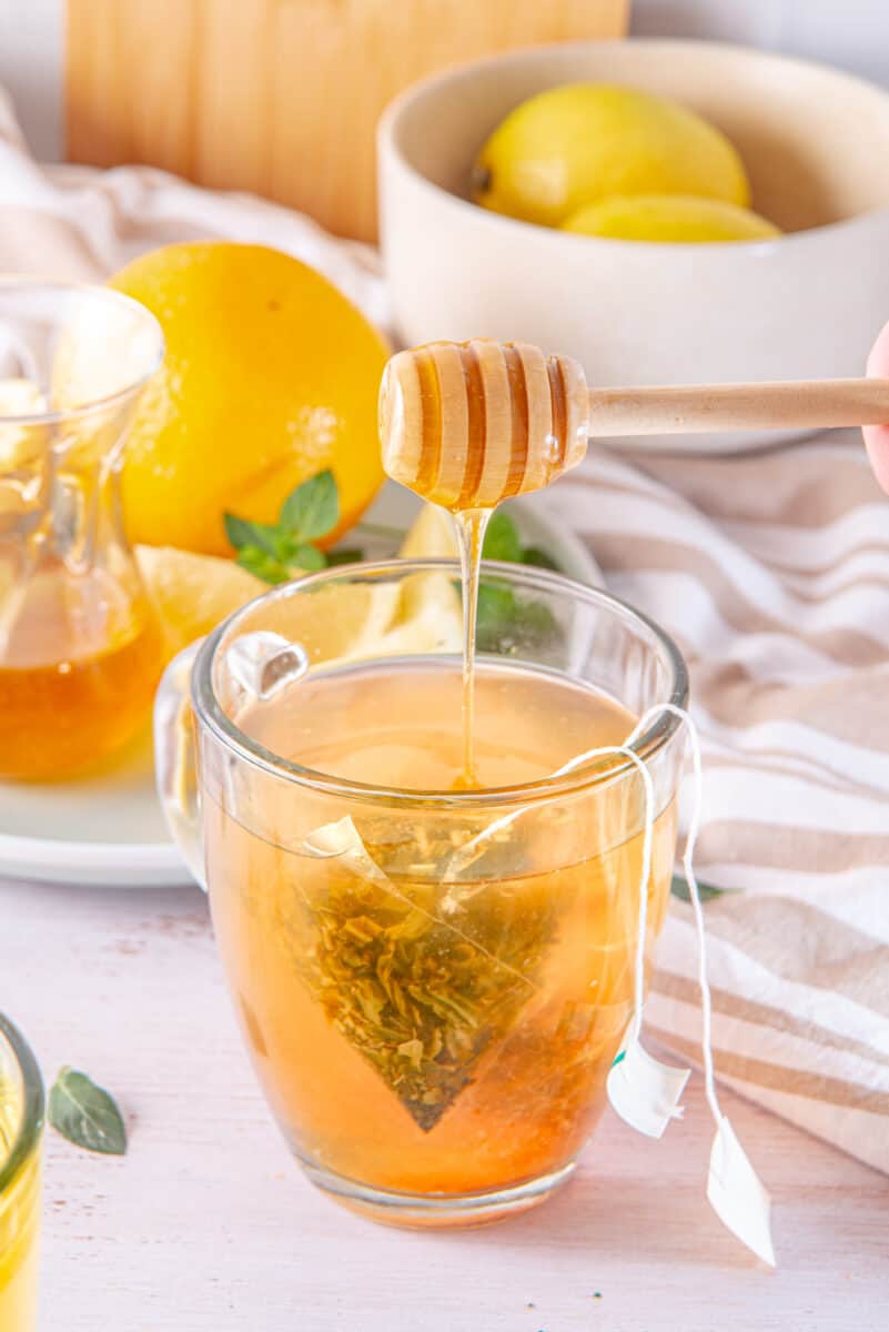Honey Citrus Mint Tea | The Bewitchin' Kitchen