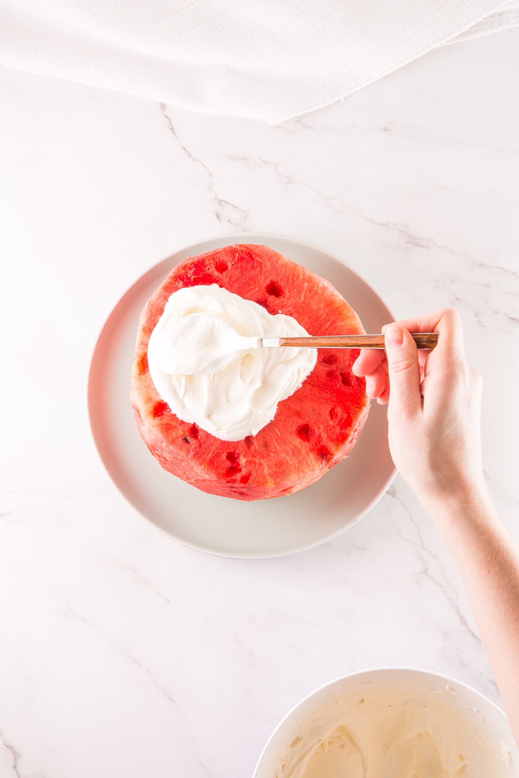 How to make watermelon cake