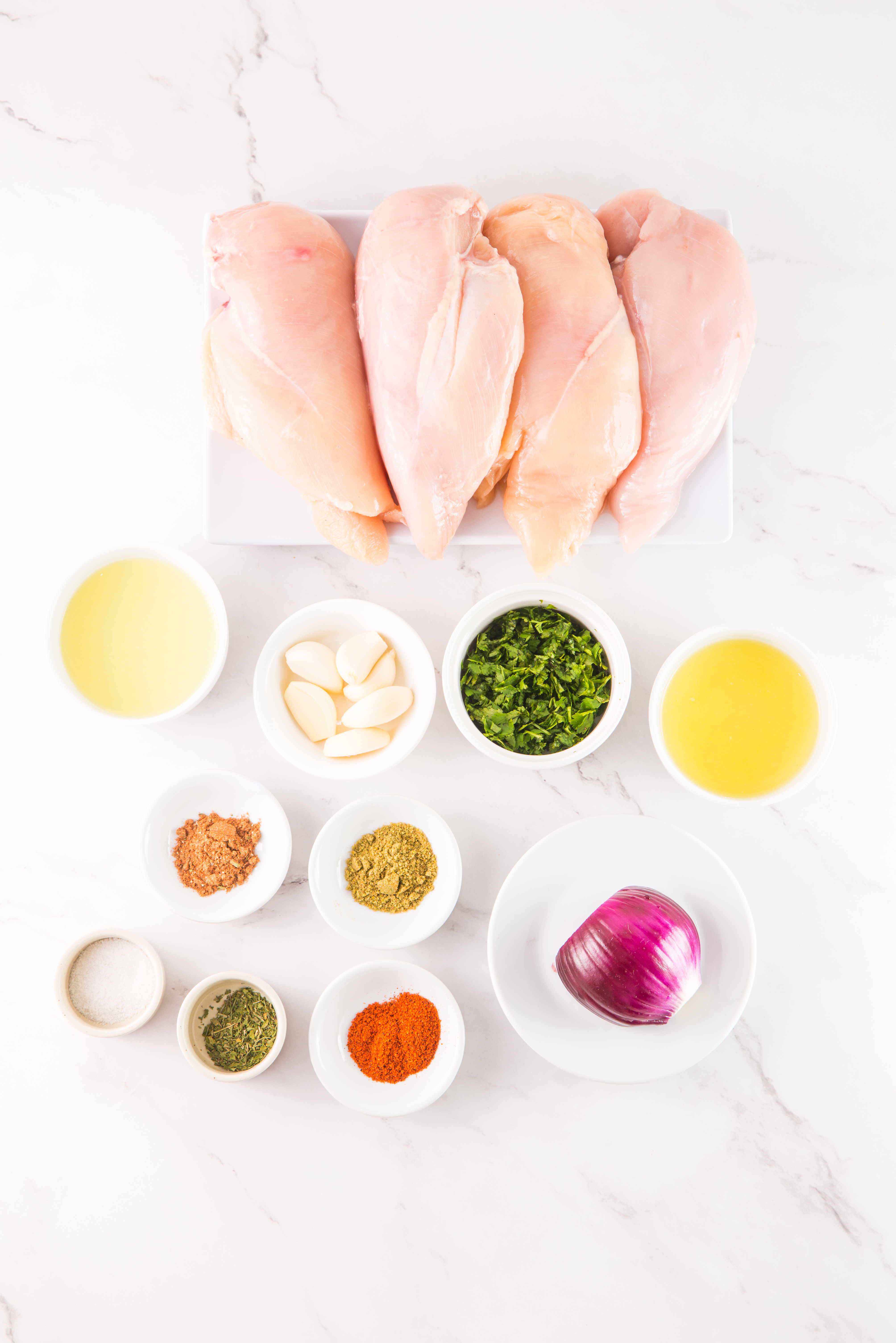 grilled chicken Ingredients 