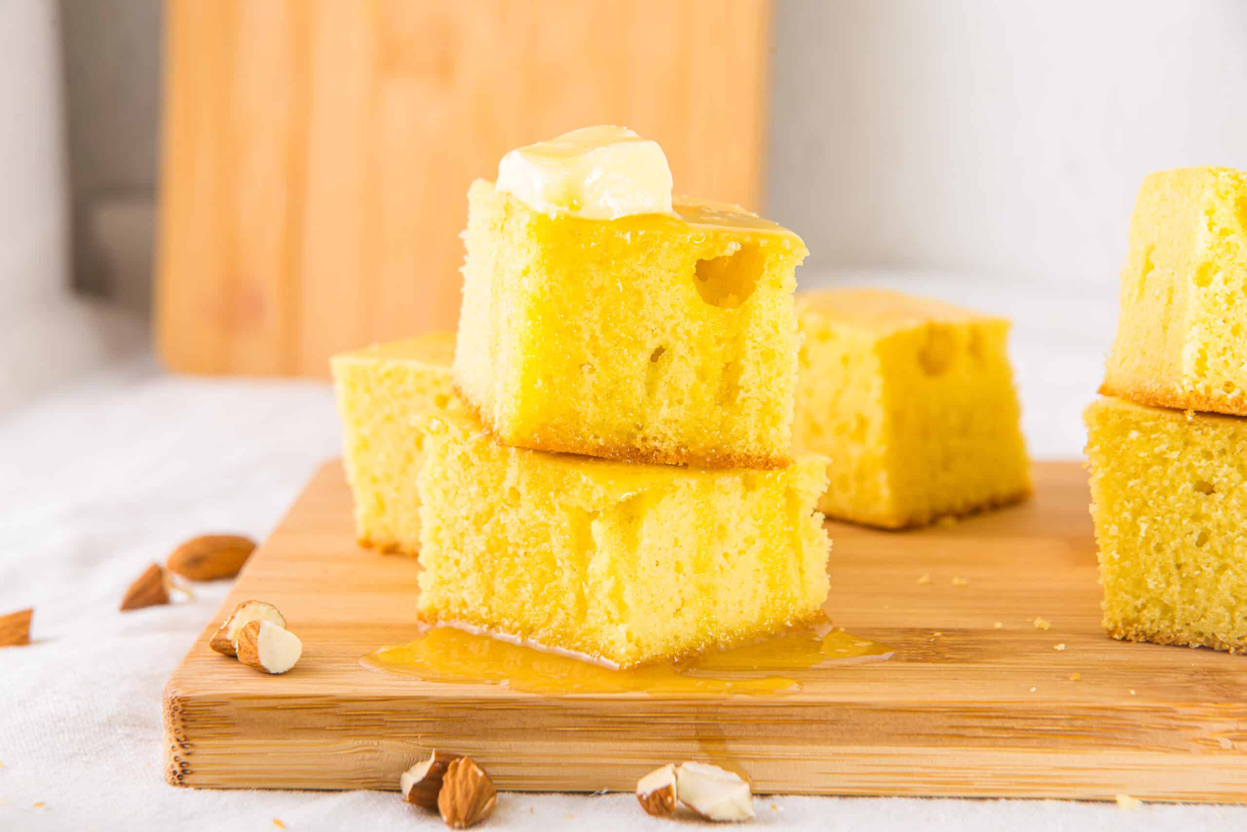 Perfect keto cornbread