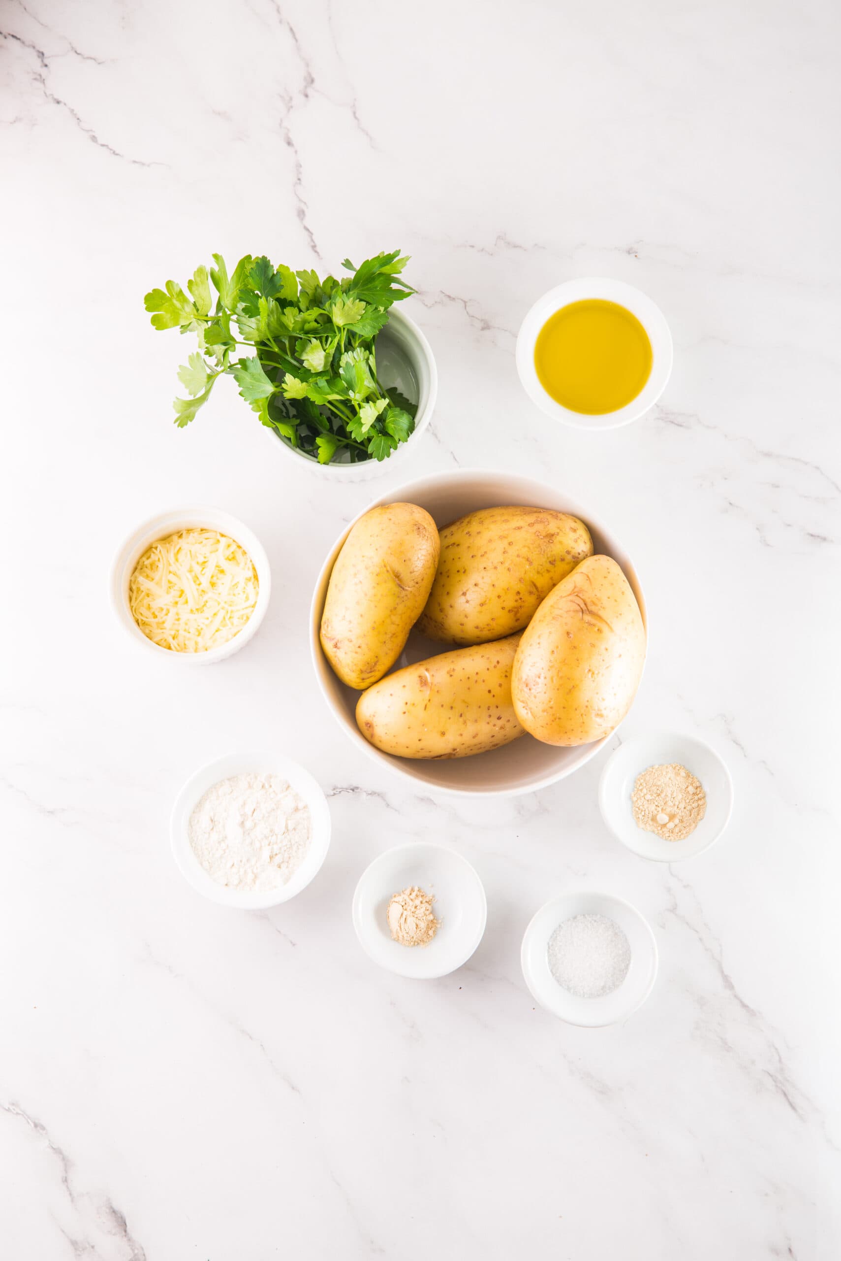 Ingredients to air fryer tater tots