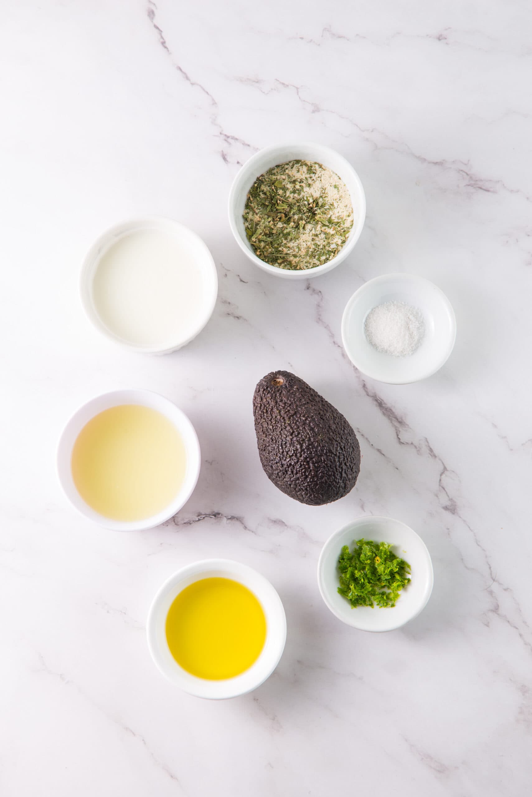 Key Ingredients to Avocado Lime Dressing
