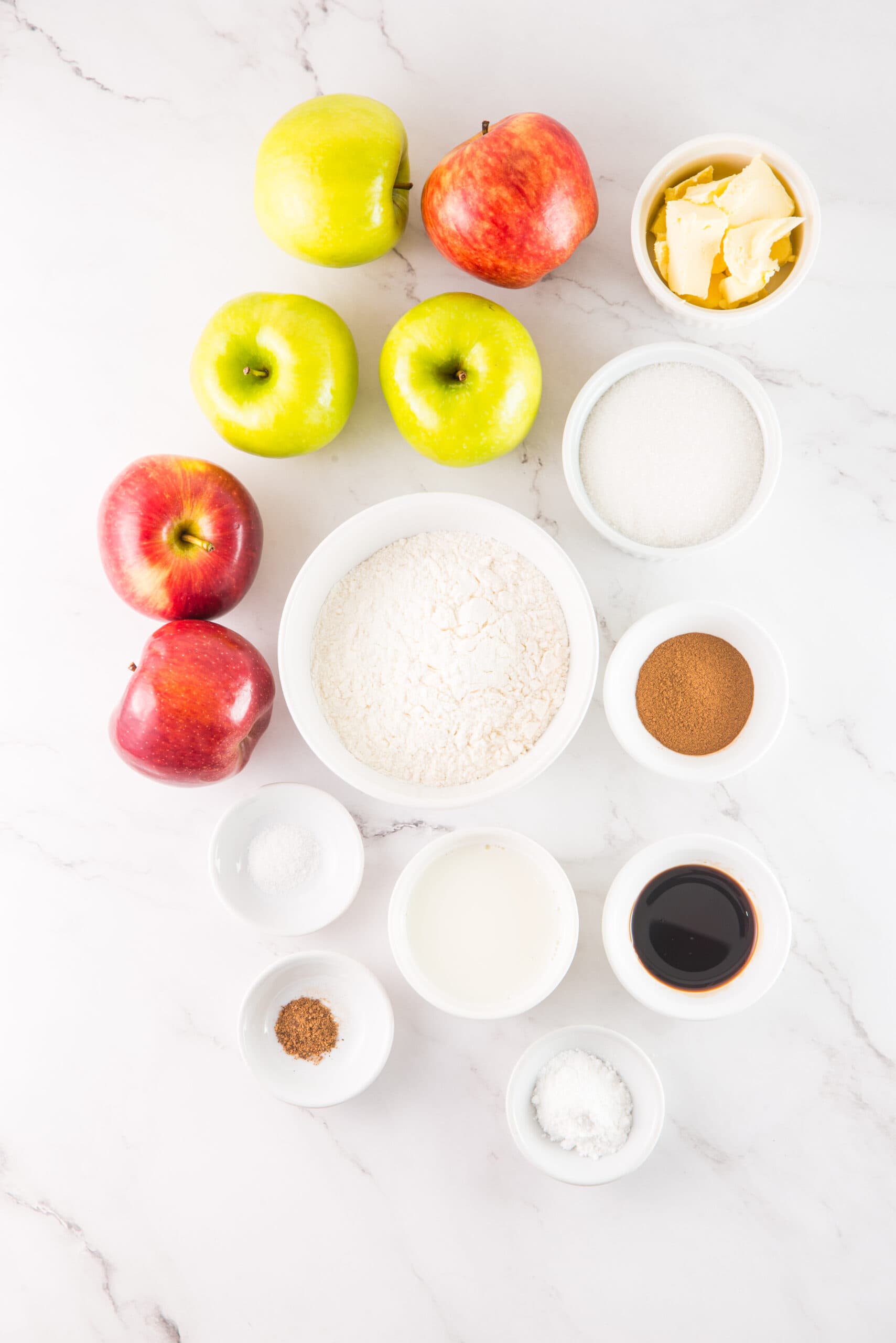 Key Ingredients for Apple Cobbler 