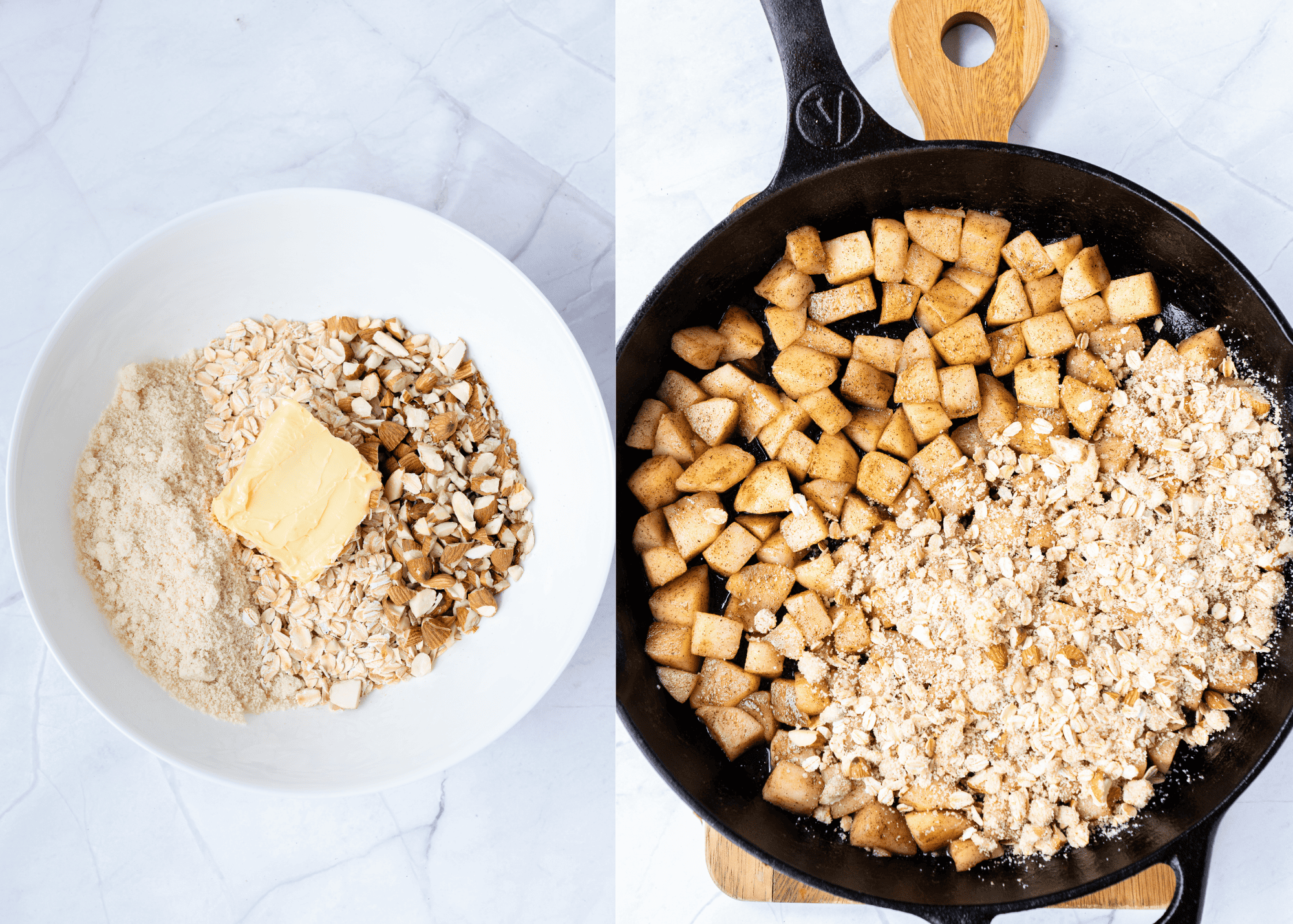 Making Apple Crisp
