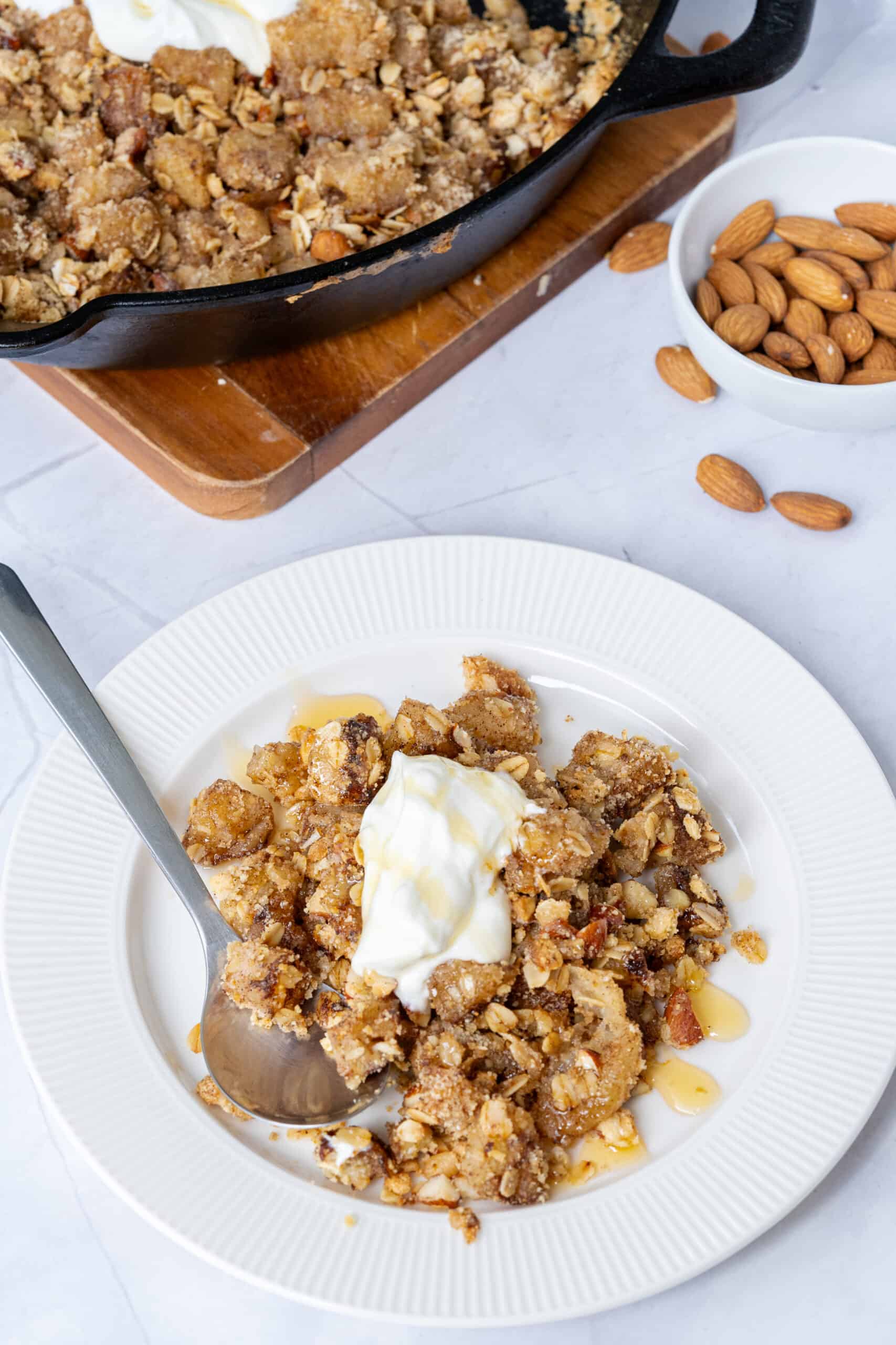 Healthy Apple Crisp
