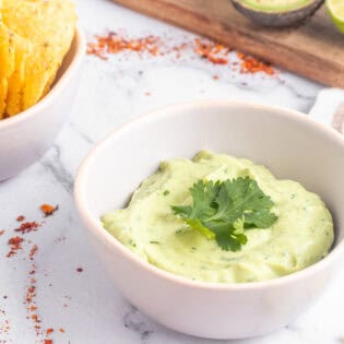 avocado crema